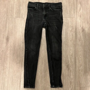 All Saints Mast Twisted Black Jeans